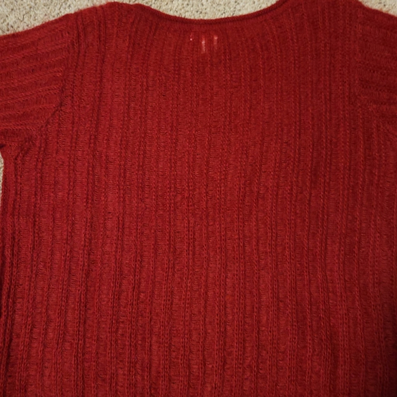 Express Mohair Sweater Size S Red - Picture 6 of 7